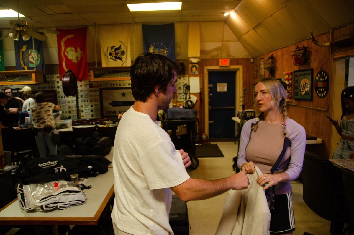 A Day on the Set of DEEP EDDY